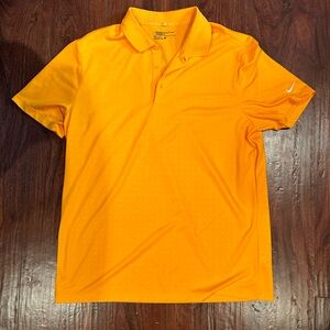 Nike Orange Polo Shirt